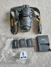 NIKON D5100 Camera+VR 18-55+3