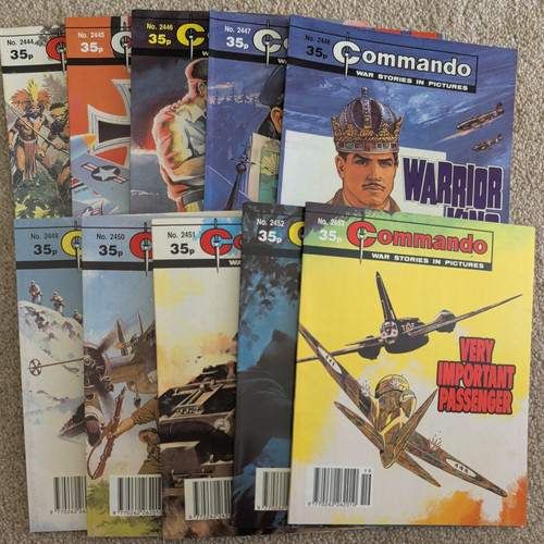Commando comics 2444 - comics, 2444,