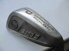 Vintage NORTHWESTERN SAGA II Pitching Wedge Golf Club Reg 8050 Stainless 36" Lg