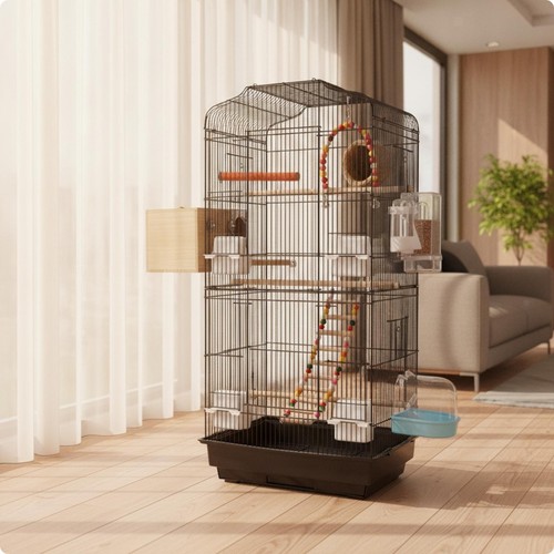 Metal aviary cage tall - aviary,