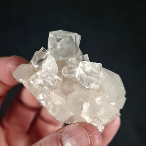 Fluorite twinned clear - fluorite,