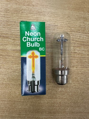 Bell church bulb neon cross - neon,