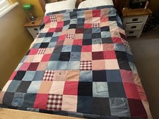 Pink & Blue Handmade Kingsize