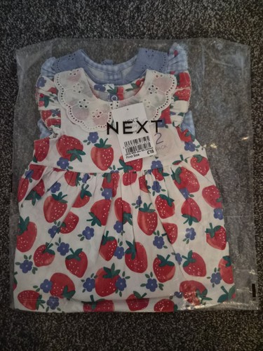 Next newborn strawberry smock - next,
