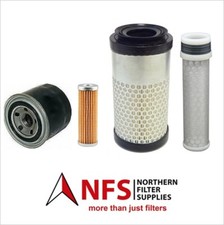 NFS Filter Kit fits Kubota K008  K008 Alpha K008-3 Mini Digger Excavator