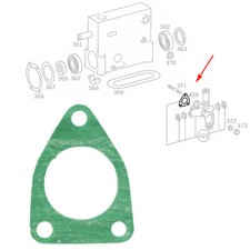 FUEL PUMP GASKET SEAL FITS MAN