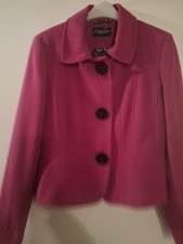 Debenhams Collection Women's Hot Pink Classy Jacket Size 36" Bust  Lovely Shape