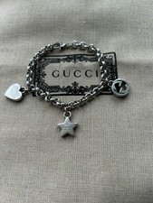 Gucci Silver Charm bracelet