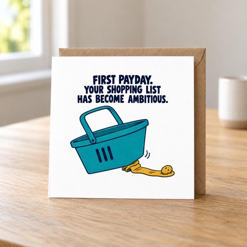 Funny first payday - card,,
