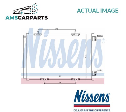 Air con condenser - air,