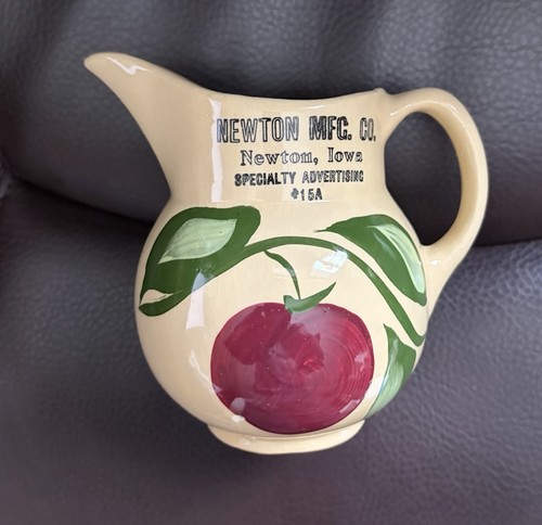 Watt pottery pitcher - pottery, htf