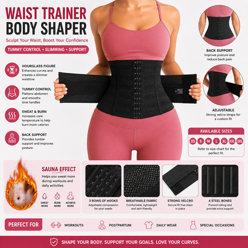 Women waist trainer body - waist,