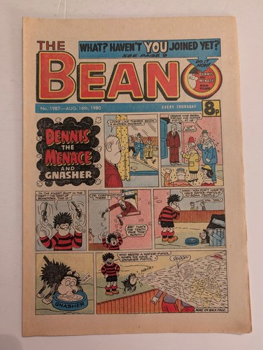 Beano comic 1987 august - 1987,,
