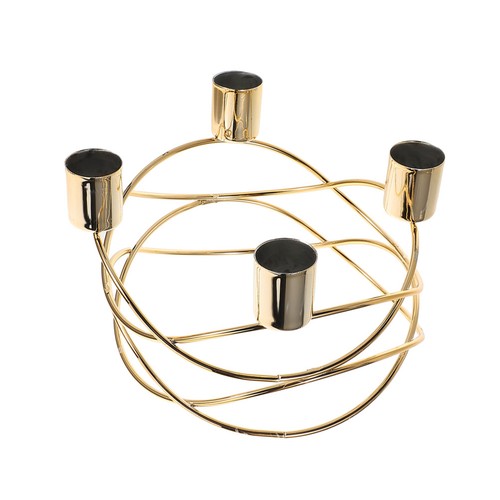 Iron candlestick holder advent - iron,
