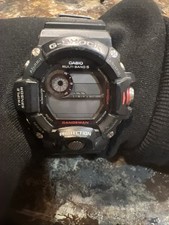 Casio Rangeman G-Shock Tough Solar Men's Watch 50mm 20ATM Black Resin GW-9400.