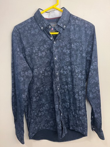 Men guide london - navy, floral