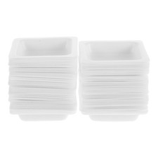  100 Pcs Aluminum Small Weighing Boat Laboratory Large and Wide Boats