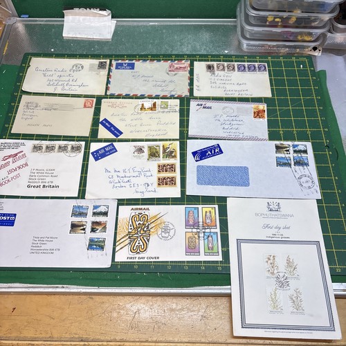 Job lot stamps around the - lot,