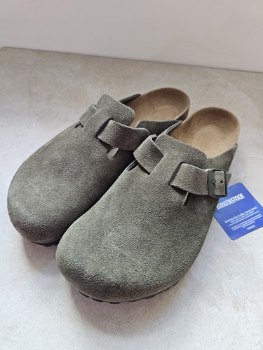 Birkenstock boston suede - birkenstock,