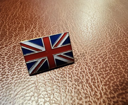 Union jack flag - flag, pin