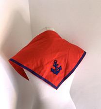 Vtg red Nautical Sailor Anchor
