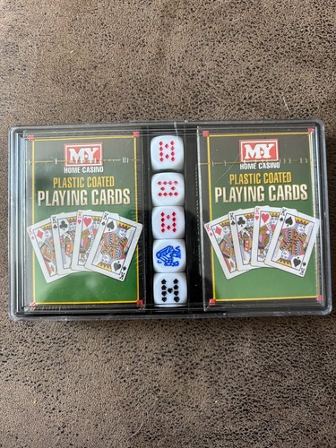 Poker dice set packs of - poker,