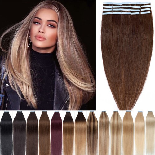 Tape human hair - in,