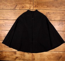 Vintage Wool Cape Coat Jacket