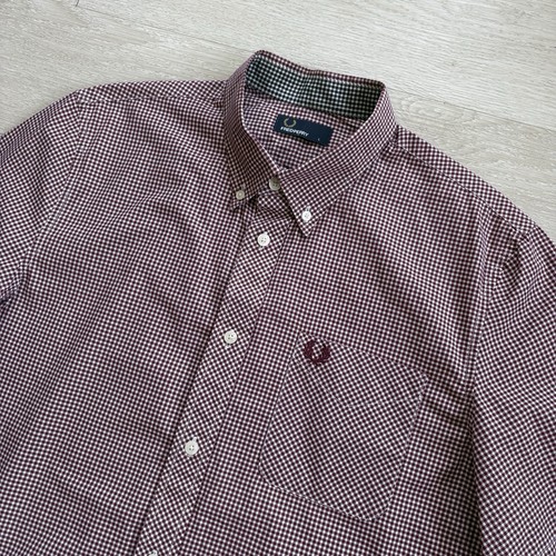 Fred perry gingham check short - gingham,