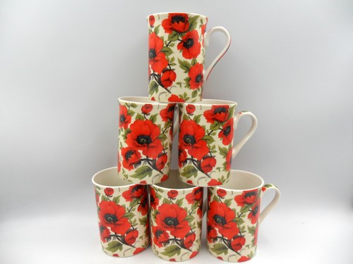 Set poppy chintz straight - poppy,
