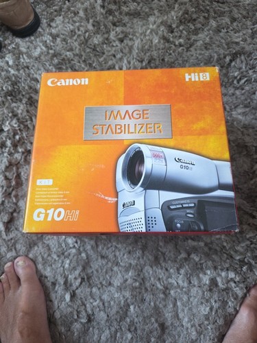 Canon g10hi camcorder boxed - canon,
