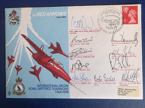 Cover signed the pilots - by,