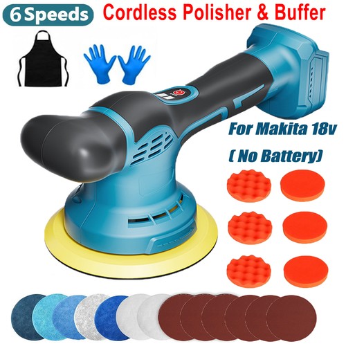Cordless car polisher dual - car,