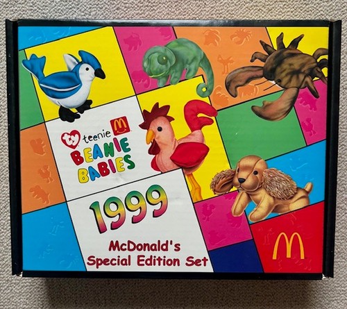 Unused mcdonald ty beanie - mcdonald's,