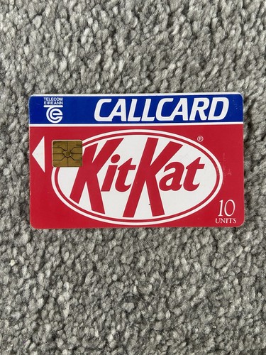 Kitkat vintage irish callcard - kitkat,