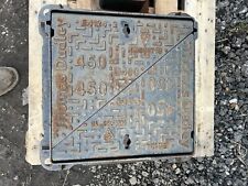 Thomas dudley D400 Manhole Cover Heavy Duty Iron Road Lid £200+v Highway Ductile