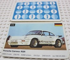 Auto Quartet Card Game Single