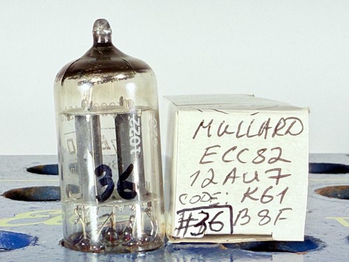 Mullard 12au7 ecc82 - 1958, code