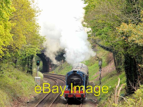 Photo 6x4 steam locomotive - steam, no