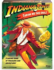 Indiana Jones Throw Me The Idol! Family Board Game Ages 7 +Funko Games