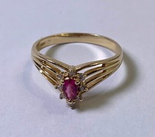 Pink Sapphire and Diamonds