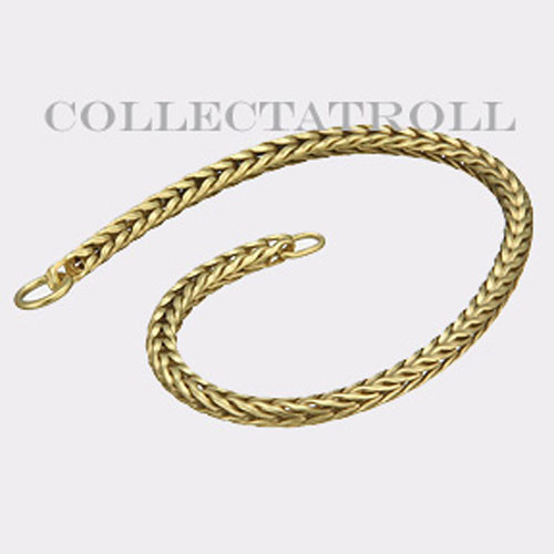 Authentic troll bead 14k gold - troll,