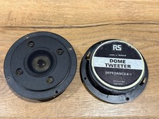 2x Genuine RS 4 Inch Tweeter