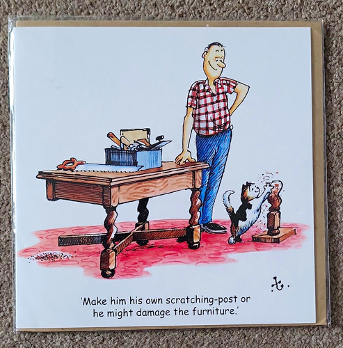 Thelwell scratching post - thelwell, “scratching-post”