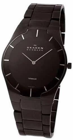 Skagen titanium men watch - skagen, men's