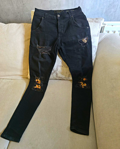 Siksilk men black skinny - siksilk,