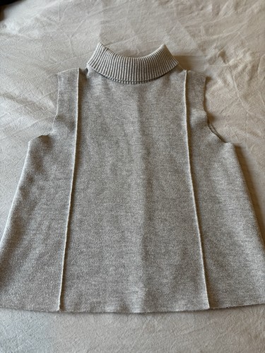 Zara women grey rib knit - zara,