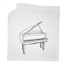 'Grand Piano' Cotton Baby