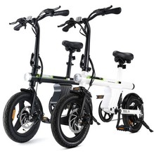 U1 iSinwheel 14” Electric Bike 250W 25 kmh 25 Mile Range Folding E Bike Adults