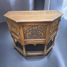 Old charm solid oak - old, cabinet